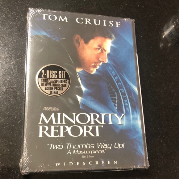 Tom Cruise in the minority report widescreen DVD new with tags - Picture 1 of 4
